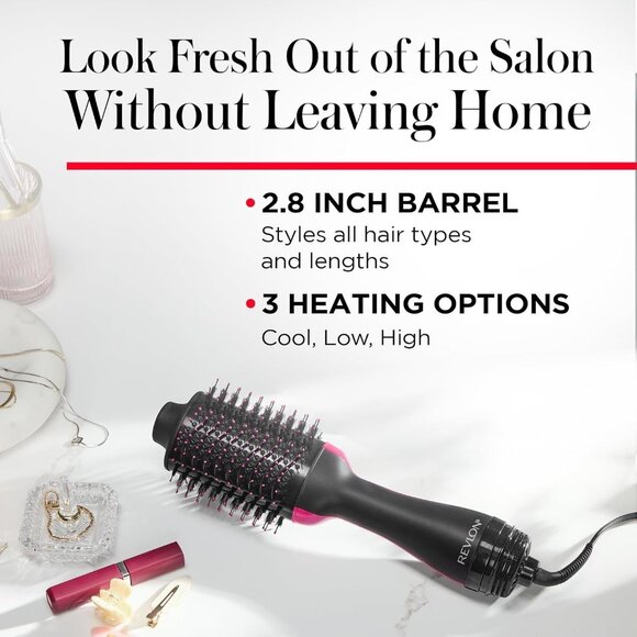 REVLON One-Step Volumizer Hair Dryer and Styler Less Frizz, More Shine Exclusive - Picture 4 of 13